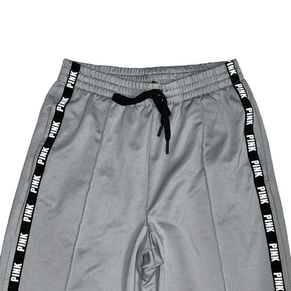 Pink Victoria’s Secret Gray High waist Track Pants(Size Small) - Picture 7 of 10